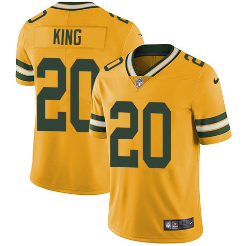 Nike Men & Women & Youth Packers 20 Kevin King Yellow NFL Vapor Untouchable Limited Jersey,We sell and wholesale Nike Men & Women & Youth Packers 20 Kevin King Yellow NFL Vapor Untouchable Limited Jersey on line form chian!